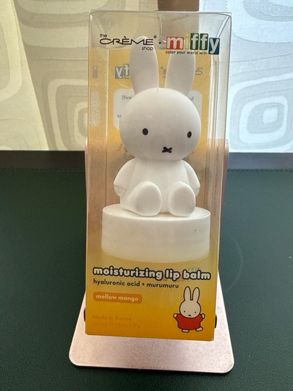 miffy White Mellow Mango Moisturizing Lip Balm